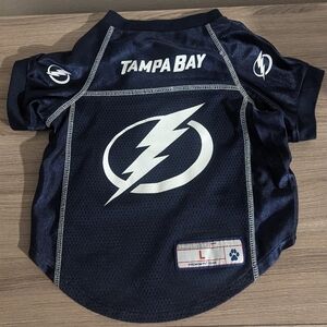Tampa Bay Lightning Pet Jersey Size Large fits medium